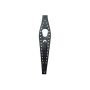Mustang Motorcycle 93108 Mustang 85-04 Suzuki VZ700/750/800 Intruder, 05-11 Boulevard S50 Tank Bib w/Studs - Black