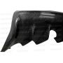 Seibon RD0809MITEVOX-OE 08-09 Mitsubishi Evo X OEM-style Carbon Fiber Rear Diffuser