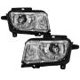 xTune 10-13 Chevrolet Camaro OEM Style Halogen Headlights - Chrome (HD-JH-CCAM10-OE-C)
