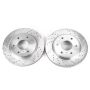 PowerStop JBR1161XPR PowerStop Evolution Performance Drilled, Slotted & Plated Brake Rotor Pair