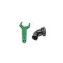 Radium Engineering 20-1009 HOSE END, 24AN, 75DEG, WITH WRENCH