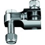 Kuryakyn 8043 1-1/4in Stirrup Heel Rest Extenders Chrome