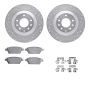 Dynamic Friction 7512-80036 Rotor Kit