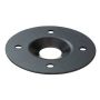 Moroso 71496 Large 1-3/4in Diameter Quick Fastener Reinforcing Plates - Black (10 Pack)