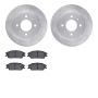 Dynamic Friction 6502-03168 Rotor Kit