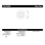 StopTech 13 Ford Focus ST Drilled Right Rear Rotor