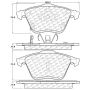 StopTech Street Touring 06-07 Mazda 6 Front Brake Pads