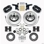 Wilwood 140-12922 Forged Dynalite Front Kit 11.28in 1 PC Rotor&Hub Ford 1954-1956