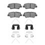Dynamic Friction 1551-1812-01 Brake Pad Kt