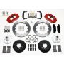Wilwood 140-10219-R Narrow Superlite 6R Front Hub Kit 12.88in Red 1968-1969 Mustang Disc Spindle