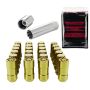McGard (65610GD 14X1.5 MCG 6 LUG SPLINEDRIVE KIT, GOLD W/WHL LKS-1