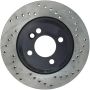 Stoptech 128.34067L Drilled Sport Brake Rotor