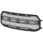 aFe Power 79-21002L Scorpion Complete Replacement Tread Design Grille Flat Black w/ LED Lights