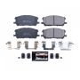 PowerStop Z23-1005 PowerStop - Z23 Daily Driver Carbon-Fiber Ceramic Brake Pads with Hardware Kit