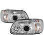 SPYDER 5010148 Projector Headlights - LED Halo - Chrome