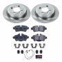 PowerStop TDSK6281 Track Day Spec High-Performance Brake Pad and Rotor Kit
