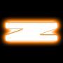 Oracle Lighting 3140-Z-005 Universal Illuminated LED Letter Badges - Matte White Surface Finish - Z