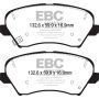 EBC Brakes DP22232 Greenstuff 2000 Series Sport Brake Pads