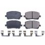 PowerStop 17-923 PowerStop - Z17 Low-Dust Ceramic Brake Pads with Hardware