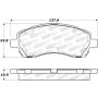 Stoptech 308.07220 Street Brake Pads
