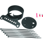 Bikers Choice 482824 95-05 XL FXR Black Single Gauge Mount Replaces H-D 67053-95