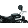 Kuryakyn 7081 Fixed Mounts Multi-Purpose Driver & Passenger Backrest 18-Up Softail Black
