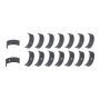 ACL BEARINGS AEB8B743HXXDC-STD Rod Bearing Set Coated BBC 396-454