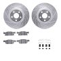 Dynamic Friction 7512-54233 Rotor Kit