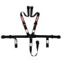 Racequip 809009 L&L 16.1 5pt 2in Belt PU Lap Black Hw Black