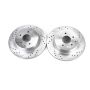 PowerStop JBR1144XPR PowerStop Evolution Performance Drilled, Slotted & Plated Brake Rotor Pair