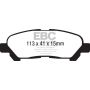 EBC Brakes DP61838 6000 Series Greenstuff Truck/SUV Brakes Disc Pads