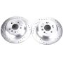 PowerStop JBR1729XPR PowerStop Evolution Performance Drilled, Slotted & Plated Brake Rotor Pair