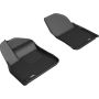 3D MAXpider 2019-2019 Porsche Cayenne Kagu 1st Row Floormat - Black