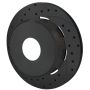 Wilwood 160-11553-BK Rotor-1.91in Offset-SRP-BLK-Drill-LH 11.00 x .810 - Blank