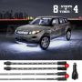 XKGLOW XK041005-W XK Glow Strip Single Color Underglow LED Accent Light Car/Truck Kit White - 8x24In Tube + 4x8In