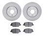 Dynamic Friction 6502-46327 Rotor Kit