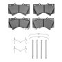 Dynamic Friction 1551-1303-01 Brake Pad Kt