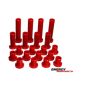 Energy Suspension 70.7007R Polaris RZR 800/800S Rear A-Arm Bushings - Red