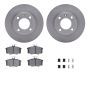 Dynamic Friction 6512-74079 Rotor Kit