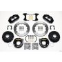 Wilwood 140-9215 Narrow Superlite 4R Rear P-Brk Kit 12.88in Chevy 12 Bolt-Spec 3.15in Brng