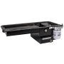 Moroso 20161 Dart LS Next Gen 3 Skirted Block Early F-Body Baffled Drain Back Steel Oil Pan - Black