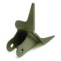 Ridetech 90000163 Tri link left frame bracket assembly, uncoated.