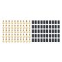 QUICKCAR RACING PRODUCTS QRP57-472-50 Ring Terminal #10 14-16 Ga w/Heat Shrink 50pk