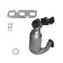 Eastern Catalytic 40615 Federal / EPA Direct-Fit Manifold Converter Assembly