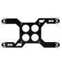 Nitrous Express 15729D CARB PLATE SOLENOID BRACKET FOR Dominator (4 solenoid)