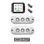 XKGLOW XK075002-KIT XK Glow RGB LED UNDERWATER LIGHT KIT FOR BOAT 2PC 27W