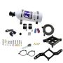 Nitrous Express 63571-05 4500 Covert Crossbar Plate System, Pro Power 100-500Hp (5# Bottle)