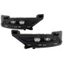 SPYDER 5086952 OEM Style Full LED Fog Lights W/Universal Switch - Clear