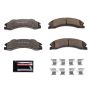 PowerStop Z36-1411 PowerStop - Z36 Truck and SUV Carbon-Fiber Ceramic Brake Pads with Hardware Kit