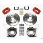 Wilwood 140-7582-R Forged Dynalite P/S Park Brake Kit Red New Big Ford 2.36in Offset